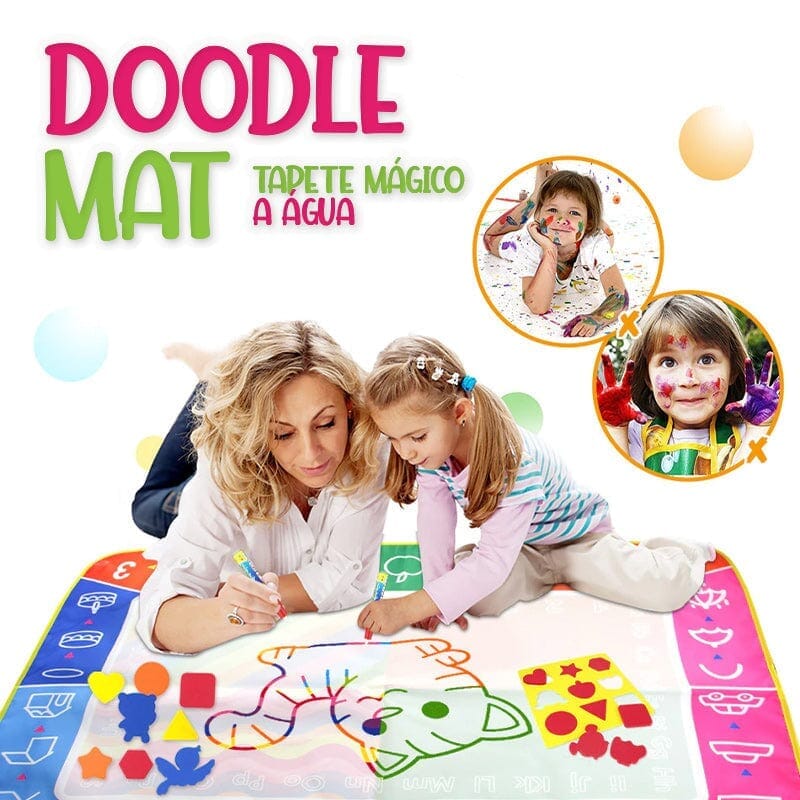 Dooble Mat - Tapete Magic a Água Dooble Mat - edu - 101 VF Villa Kids 