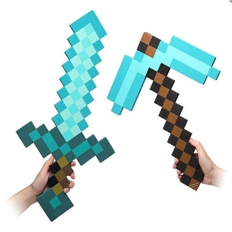 Espada de Brinquedo Eva Minecraft em Promoção na Americanas