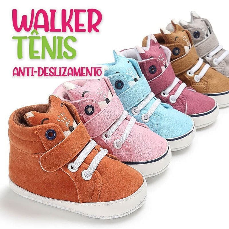 walker tênis anti-deslizamento walker tenis - cal - 234 VF Villa Kids 