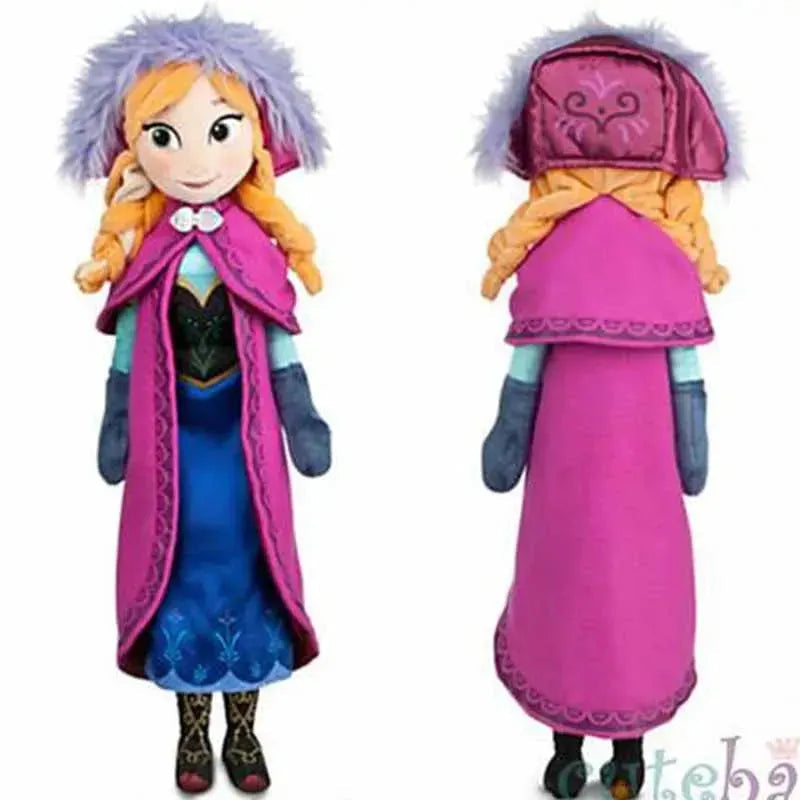 Boneca De Pelúcia Frozen Elsa Anna