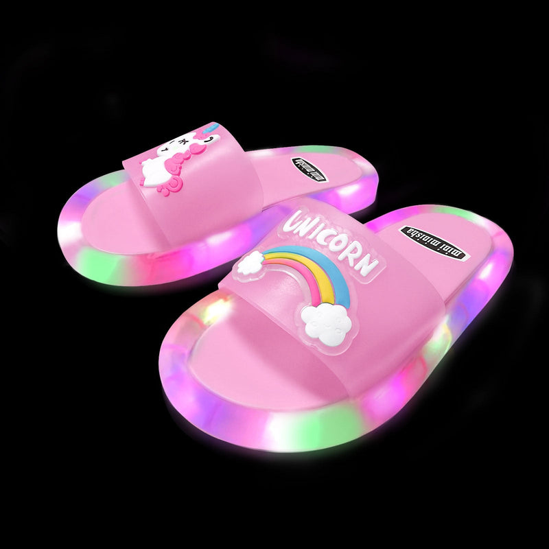 Chinelo Unicórnio com Luzes