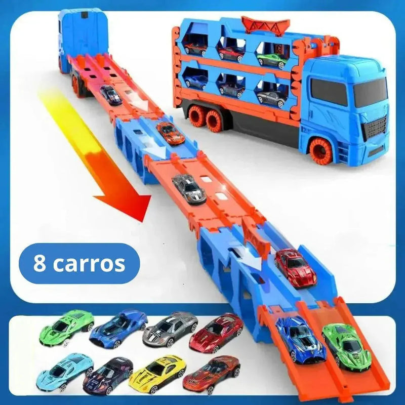 Caminhão Grande com Pista Dobrável