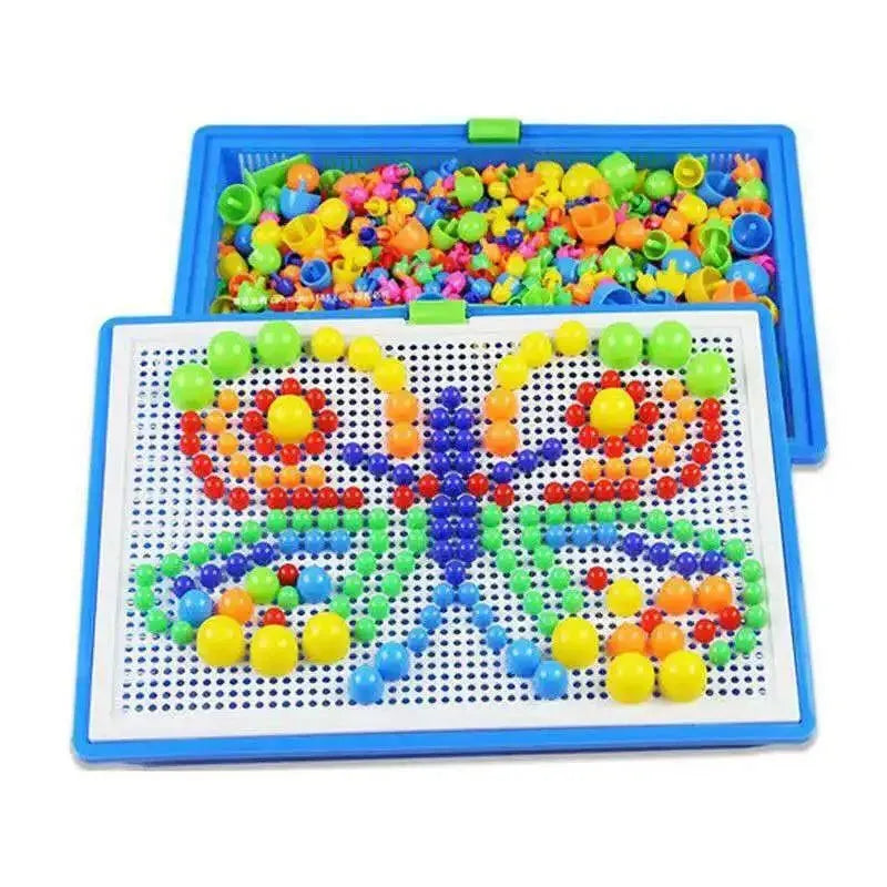 Brinquedo Prego de Cogumelo 296 Peças