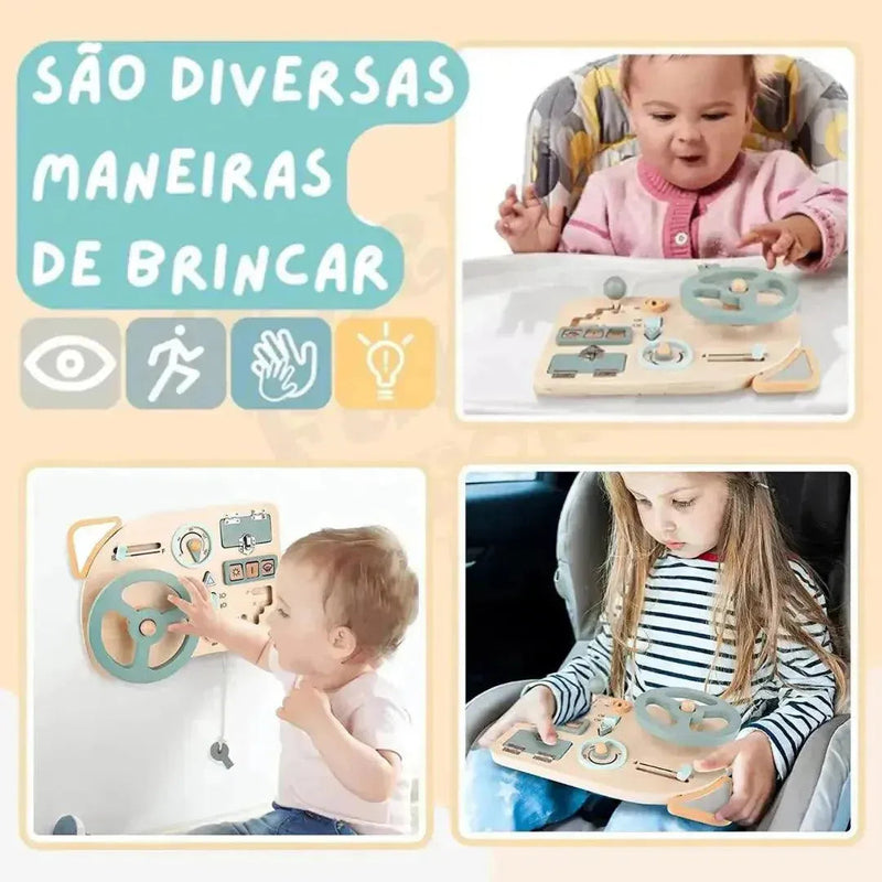 Painel Motorista Atividade Montessori