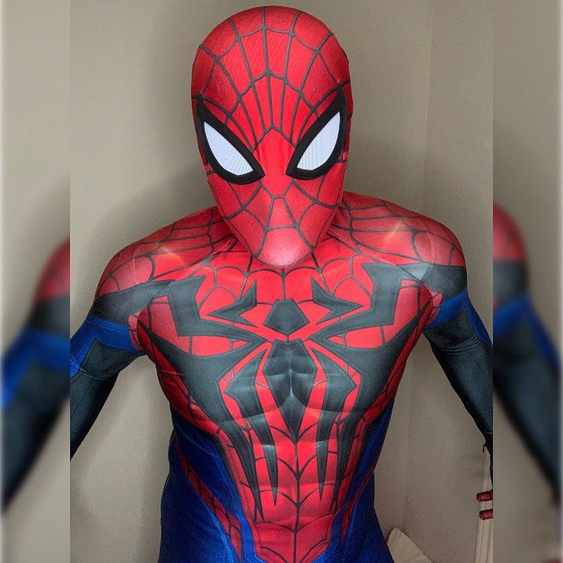 Fantasia Homem Aranha Rivals Game Jogo Cosplay Traje Unissex Lançamento