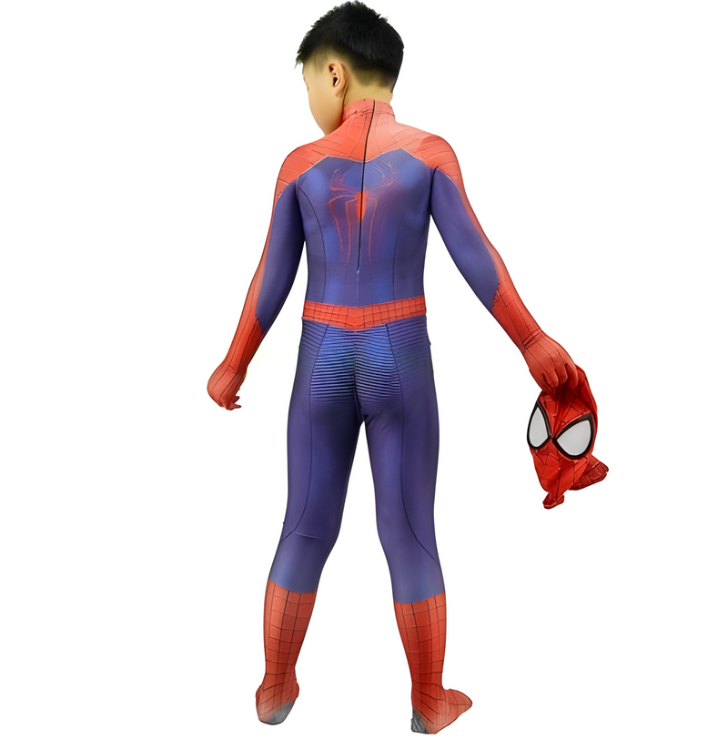 Fantasia Crianças Espetacular Homem Aranha Andrew Cosplay Infantil Traje