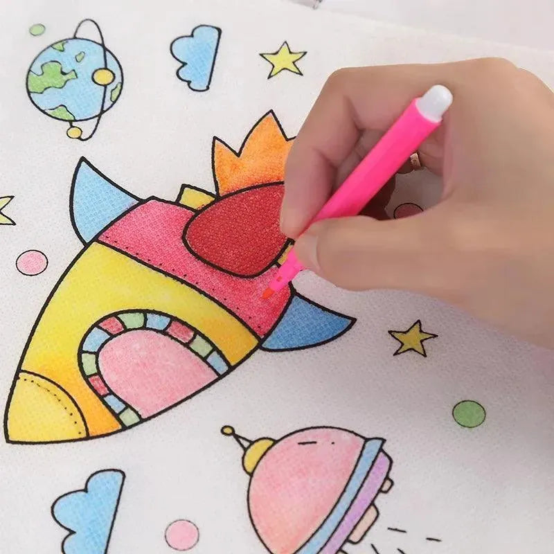 Kit Sacolinhas para Pintar com Canetinhas