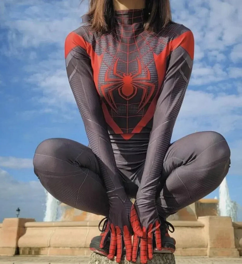 Fantasia Homem Aranha Feminina Longe de Casa Para Mulheres Vários modelos Festas