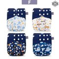 Fralda Ecológica Ajustável - Kit 4un