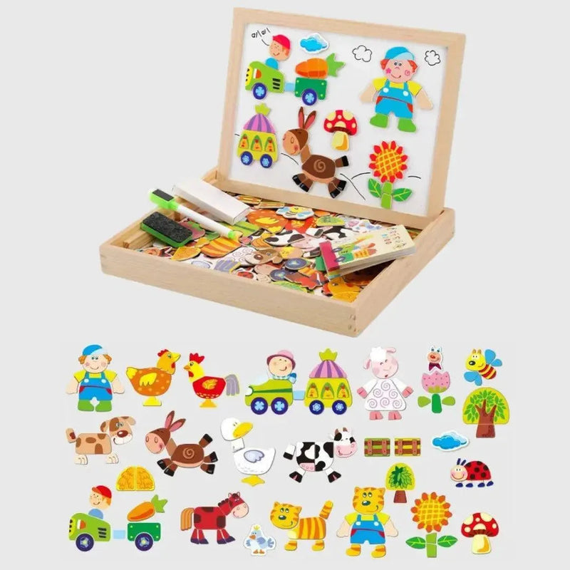 Kit de Lousa Magnética Montessori