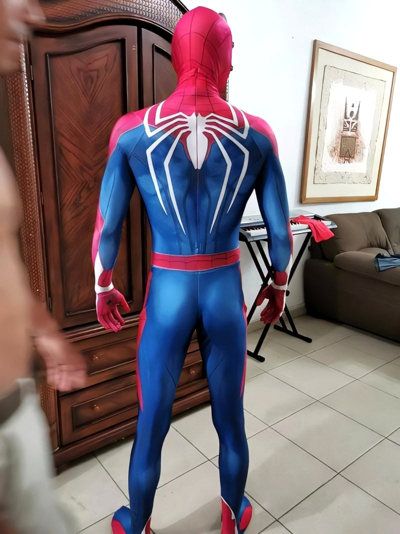 Fantasia Homem-Aranha Traje Avançado Game Cosplay Luxo PS4 / PS5