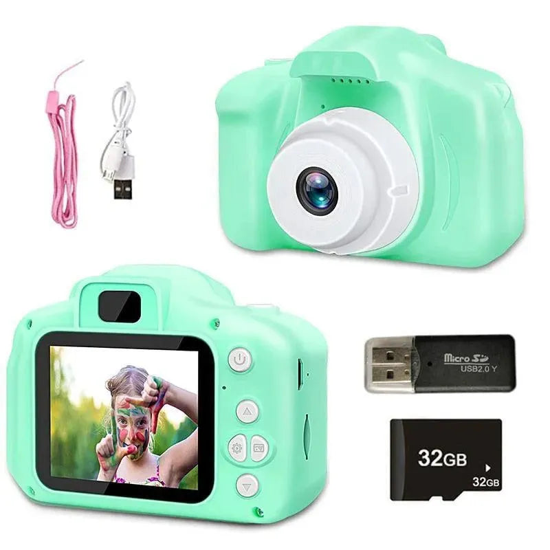 Câmera Digital Infantil PRO + Cartão 32G