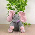 Pelúcia Bebê Elefante Esconde-esconde