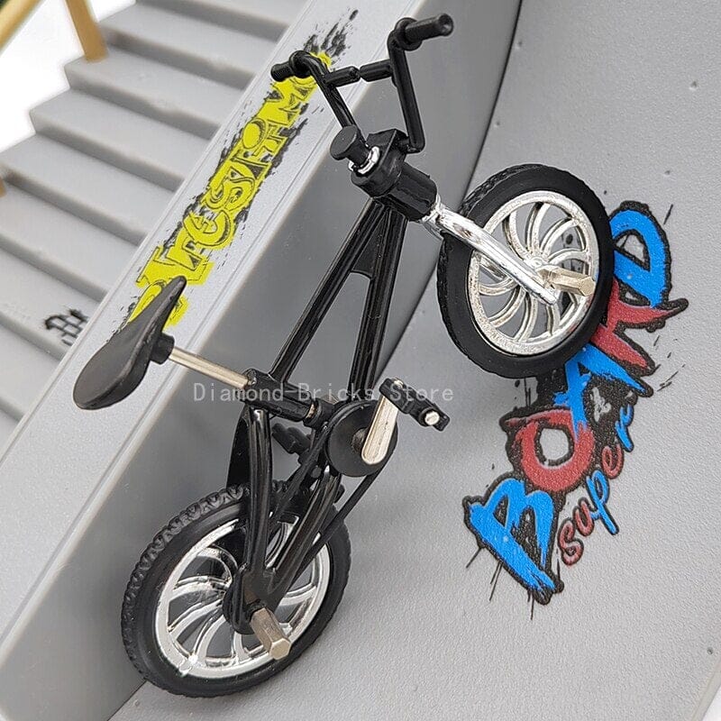 BESPORTBLE 2 Conjuntos Bicicleta De Dedo Brinquedos De Rampa Do