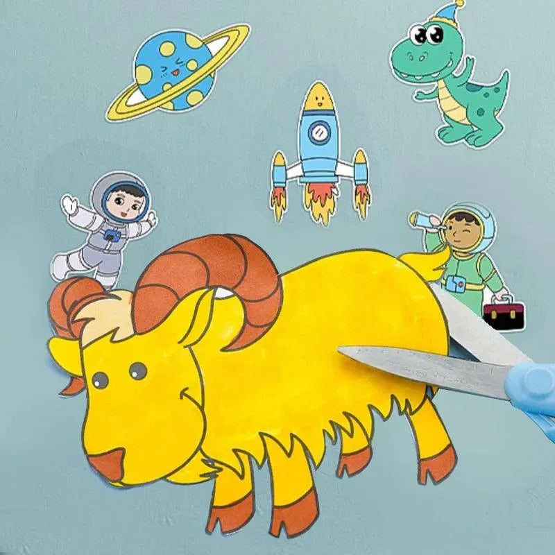 Bobina Criativa de Desenhos (3 Metros de Muitos Desenhos)