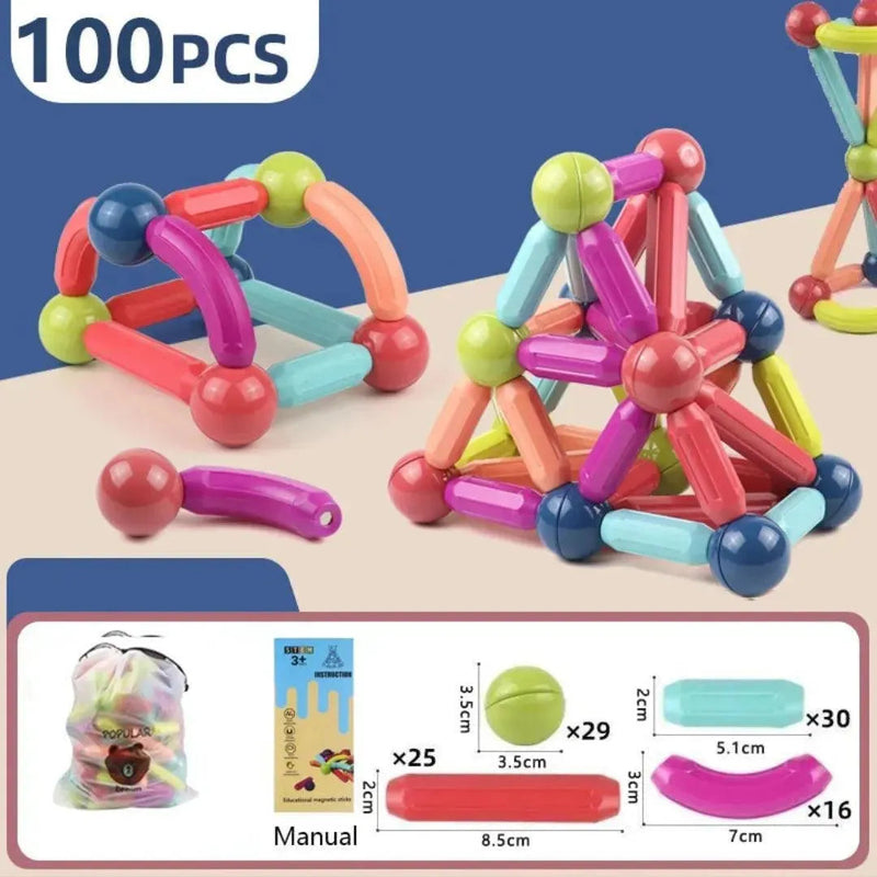 Blocos Magnéticos Infantil