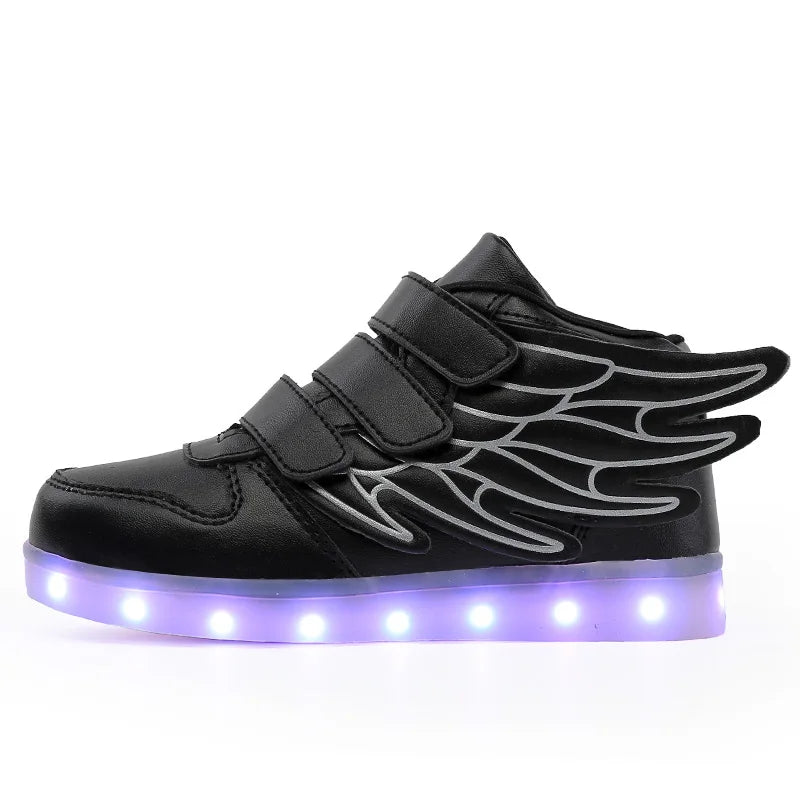 Tênis Infantil Sonic Com Led Recarregável | PisaHappy
