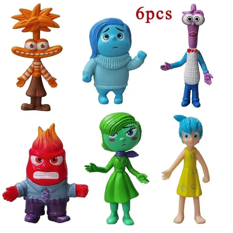 Bonecos Divertidamente 2 - 6Pcs