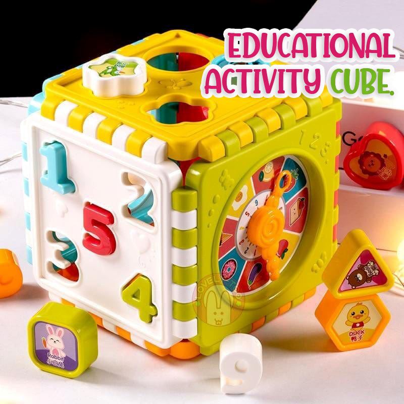 Cubo de Atividades Educativo cubo - edu - 090 VF Villa Kids 