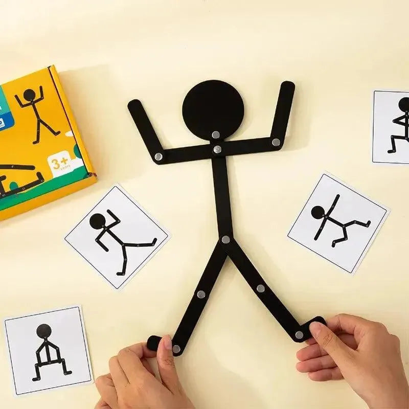 Boneco Articulado Montessori