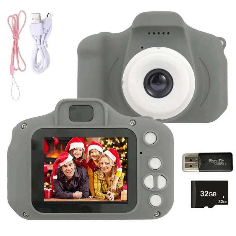 Câmera Digital Infantil PRO + Cartão 32G