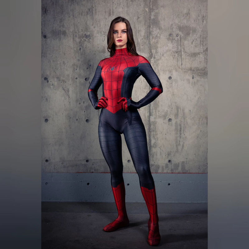 Fantasia Homem Aranha Longe de Casa Feminina Para Mulheres Vários modelos e Tamanhos Adulto Festas