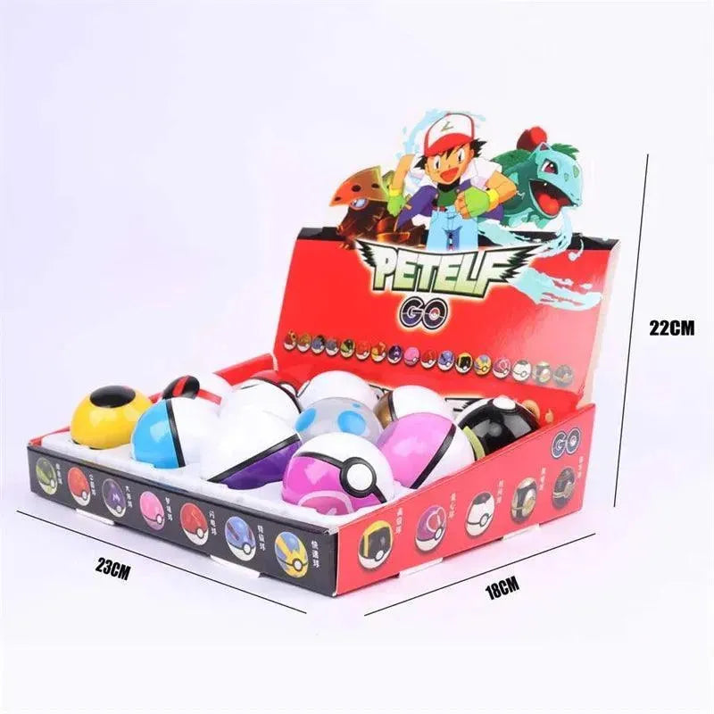 Kit Pokebola 12 Peças - Pokemon