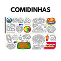 Bobina Criativa de Desenhos (3 Metros de Muitos Desenhos)
