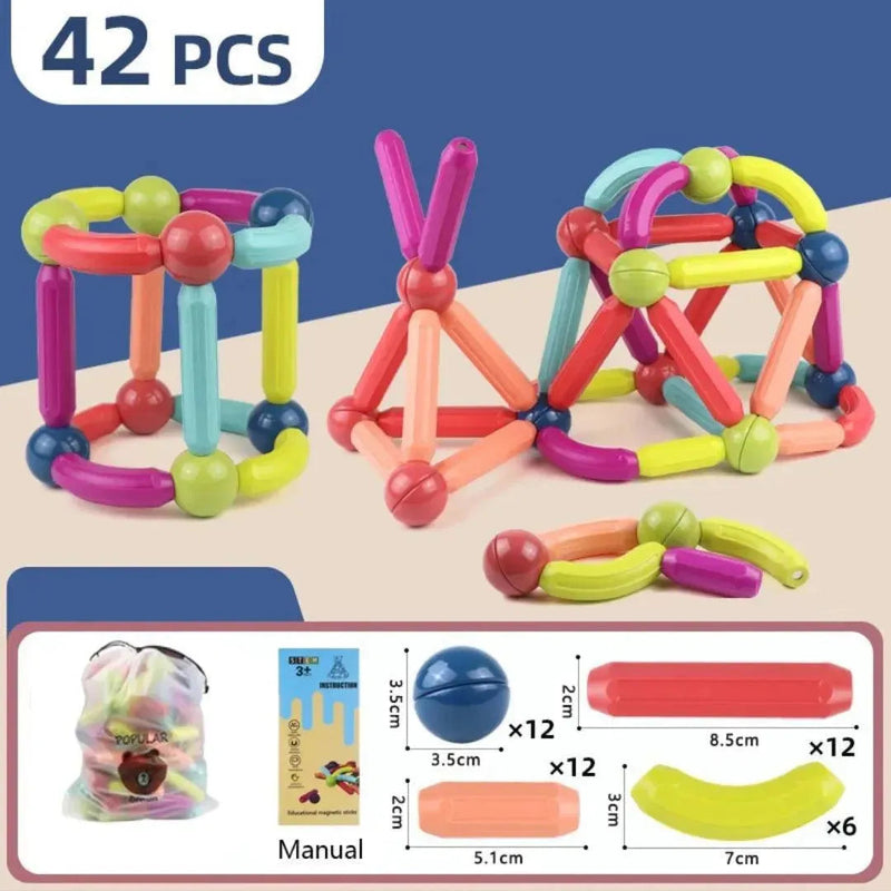 Blocos Magnéticos Infantil