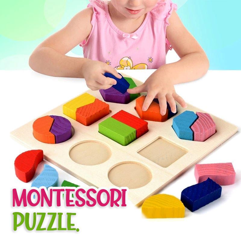 Quebra-cabeça Montessori quebra cabeça montessori -edu-208 VF Vila Kids 