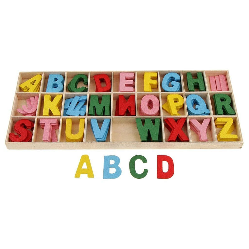 Alfabeto divertido de madeira - 156 peças alfabeto-edu-003 VF Villa Kids 
