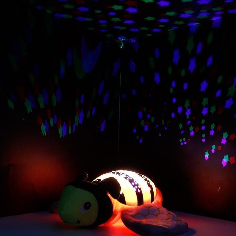 Animais de Pelúcia com Projeção de Céu Estrelado Animais - Pel - 007 Kidslandia 
