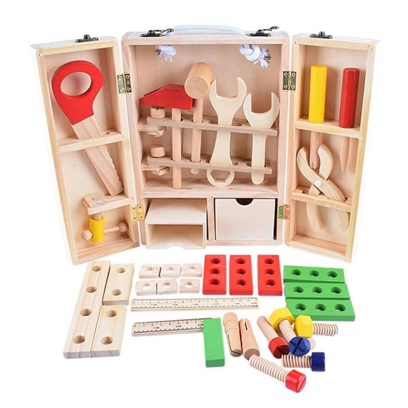 Bancada infantil de ferramentas Montessori bancada - brin - 016 VF Villa Kids 02 