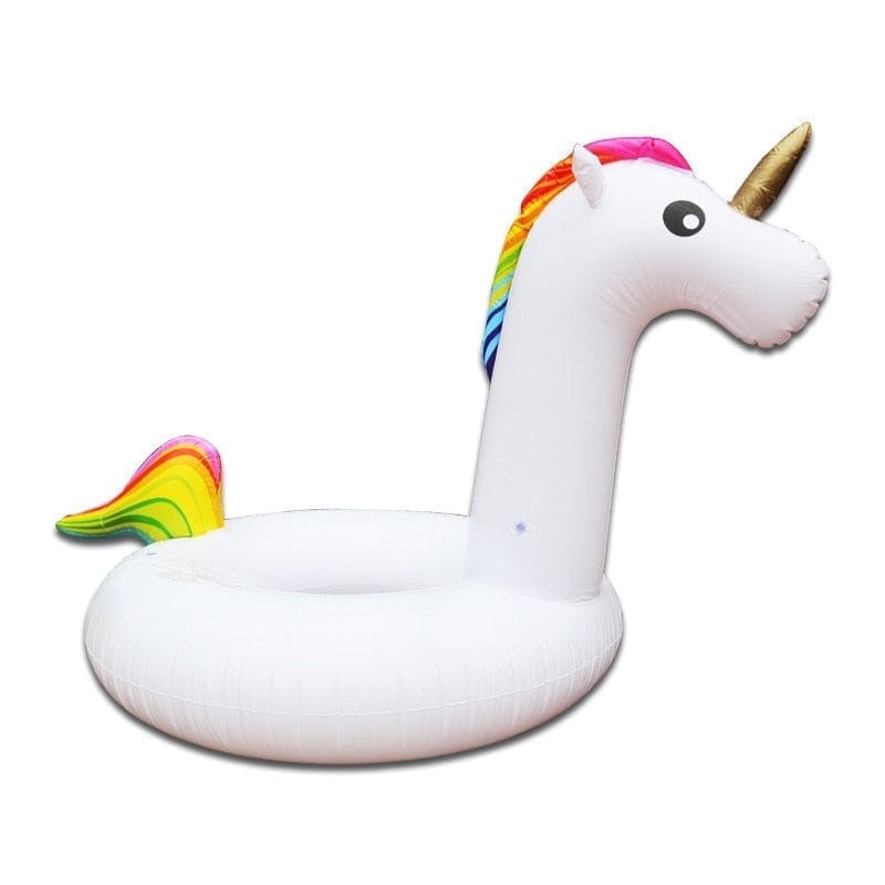Boia inflável de unicórnio Boia Unicórnio - brin - 033 Kidslandia 130 cm Infantil 