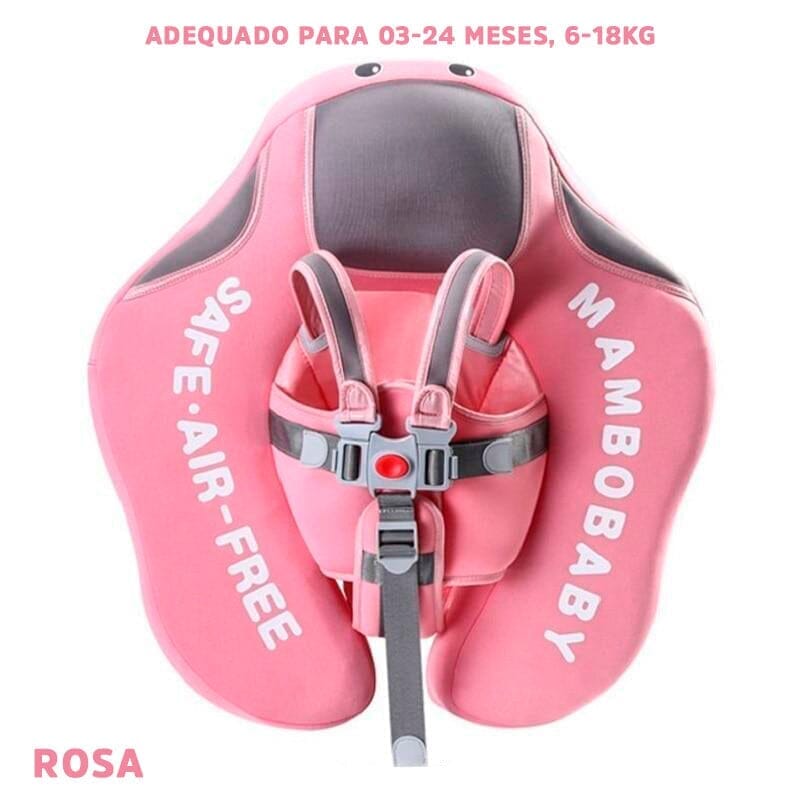 Boia Para Bebês - Waist Float Toy Boia - bebe - 034 VF Villa Kids 3D Climb - Rosa 