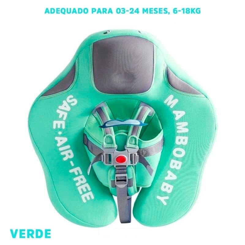 Boia Para Bebês - Waist Float Toy Boia - bebe - 034 Kidslandia 3D Climb - Verde 