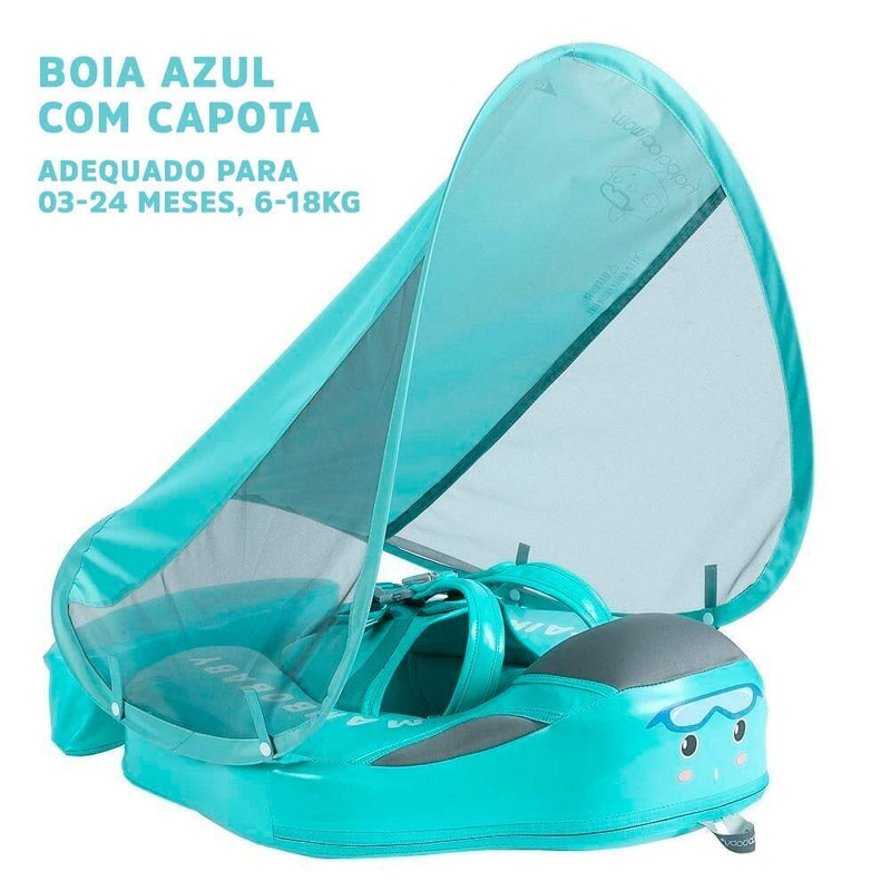 Boia Para Bebês - Waist Float Toy Boia - bebe - 034 Kidslandia TPU Climb - Azul 