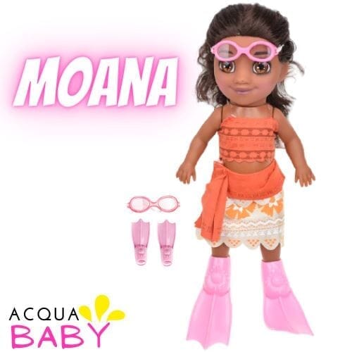 Boneca nadadora - Acqua Baby Boneca nadadora-bri-272 VF Villa Kids Moana 