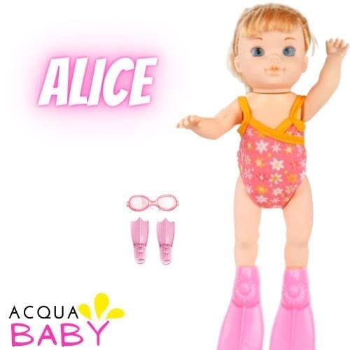Boneca nadadora - Acqua Baby Boneca nadadora-bri-272 VF Villa Kids Alice 