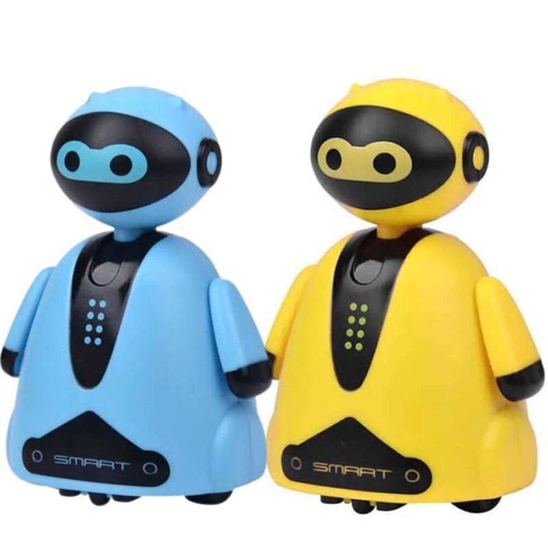 Brinquedo Educativo 1 a 8 Anos Infantil - Robot Brinquedo Educativo 1 a 8-edu-281 Villa Kids 1 Azul e 1 Amarelo 