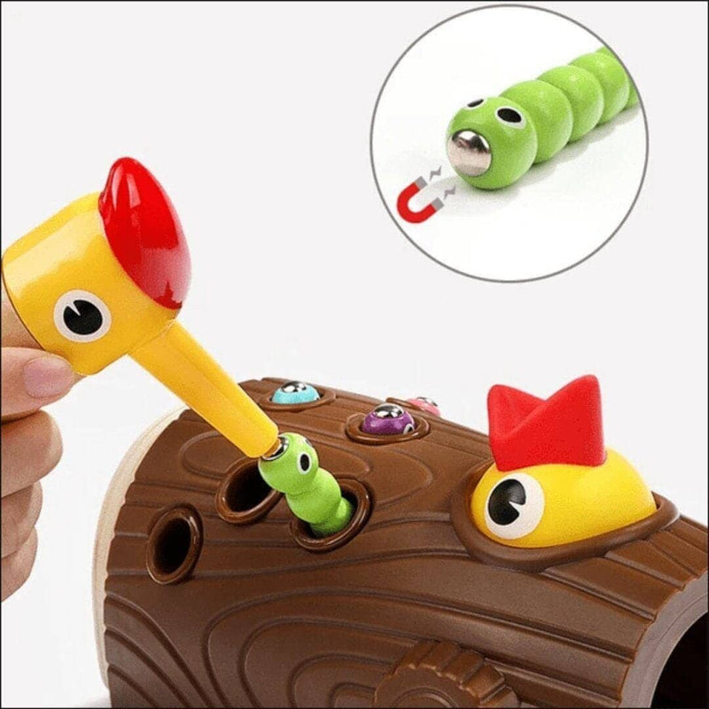 Brinquedo Pega Minhocas - Pica-Pau Pega Minhocas - brin - 055 Kidslandia 