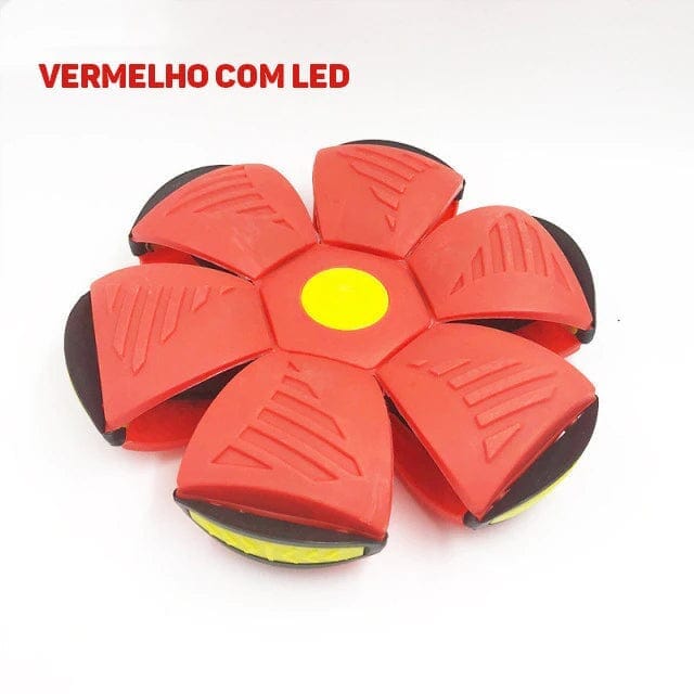 c U.F.O. discoball - brin - 060 VF Villa Kids Vermelho com LED 