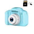 Câmera Digital Infantil PRO Resistente + Cartão 32G Câmera - brin - 068 VF Villa Kids Azul 32G 