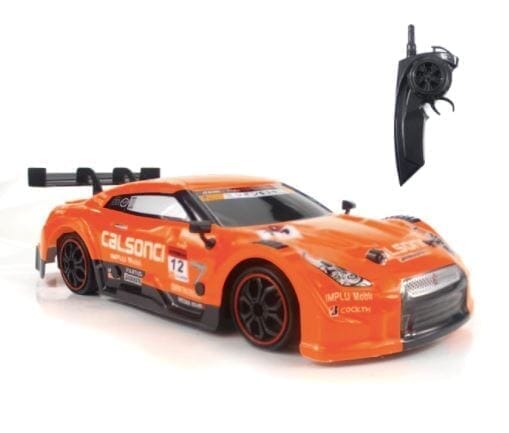 Carrinho de Controle Remoto Para Drift Profissional Elétrico Carrinho - brin - 072 Kidslandia Laranja 