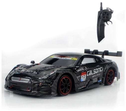 Carrinho de Controle Remoto Para Drift Profissional Elétrico Carrinho - brin - 072 Kidslandia Preto 