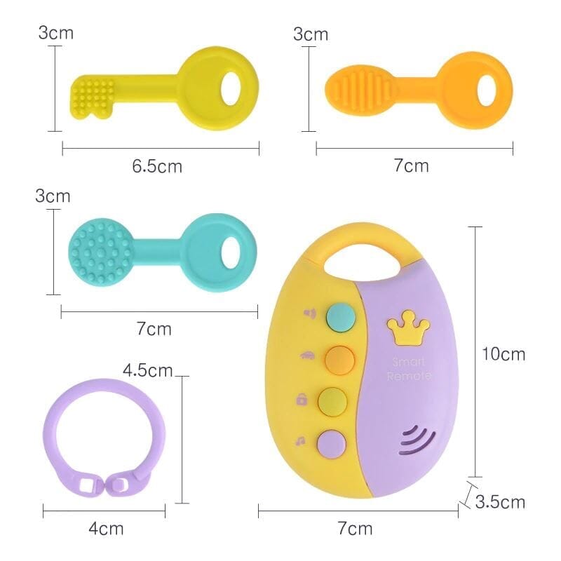 Chave de Carro - Musical Baby MusicalBaby - brin - 079 Kidslandia 
