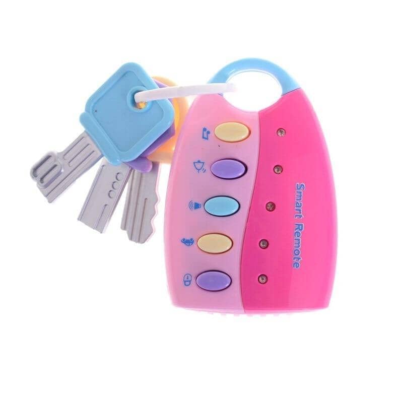 Chave de Carro - Musical Baby MusicalBaby - brin - 079 Kidslandia Rosa 