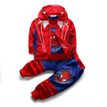 Conjunto Infantil Inverno Homem Aranha conjunto Infantil Inverno-ves-325 VF Villa Kids Vermelho e Azul 90 Centímetros 