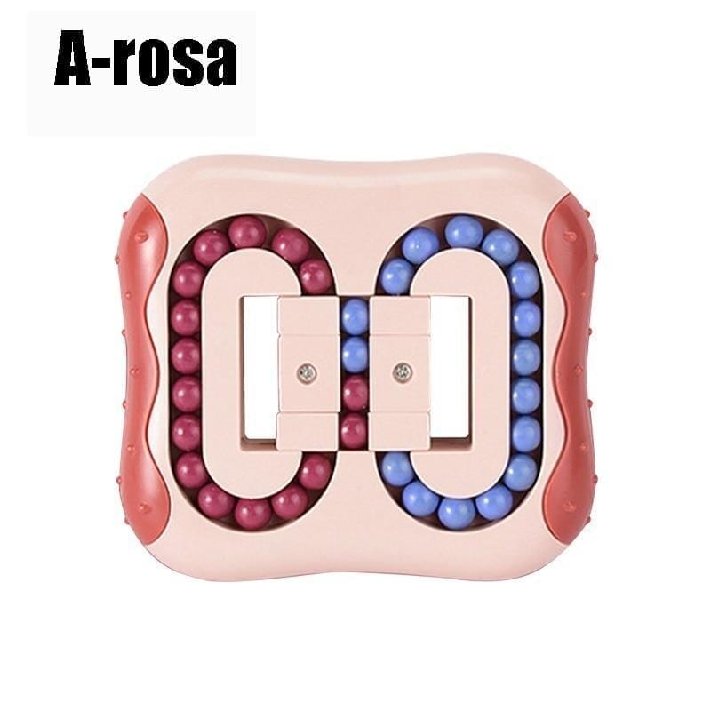 Cubo mágico giratório para alívio do estresse cubo magico - brin - 092 Kidslandia Rosa A 