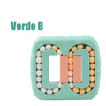 Cubo mágico giratório para alívio do estresse cubo magico - brin - 092 Kidslandia Verde B 